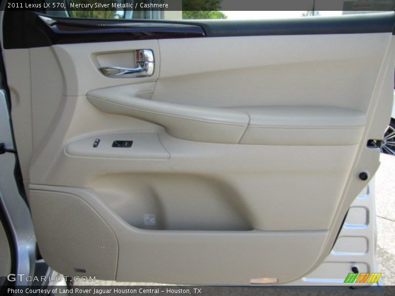 Mercury Silver Metallic / Cashmere 2011 Lexus LX 570