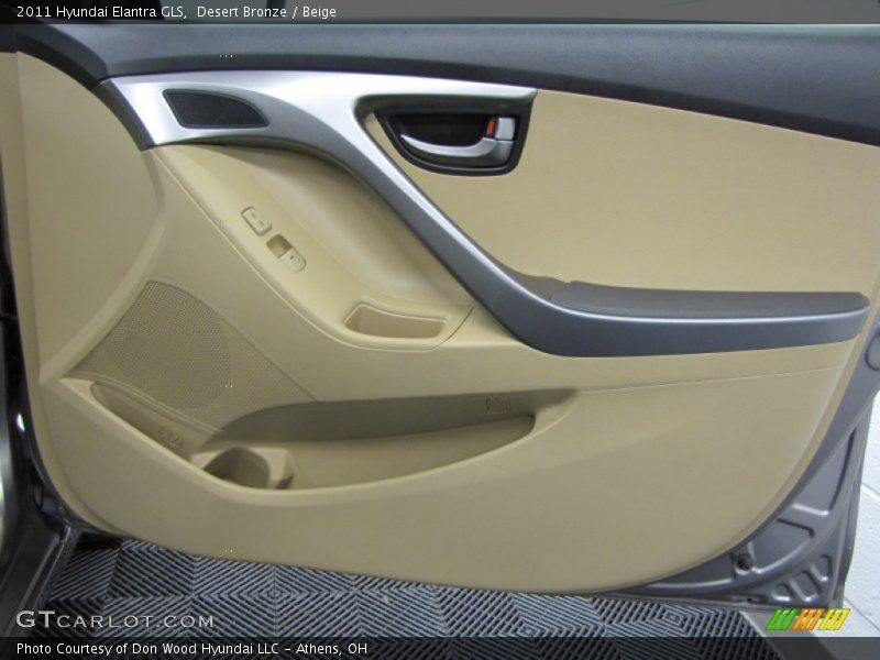 Desert Bronze / Beige 2011 Hyundai Elantra GLS