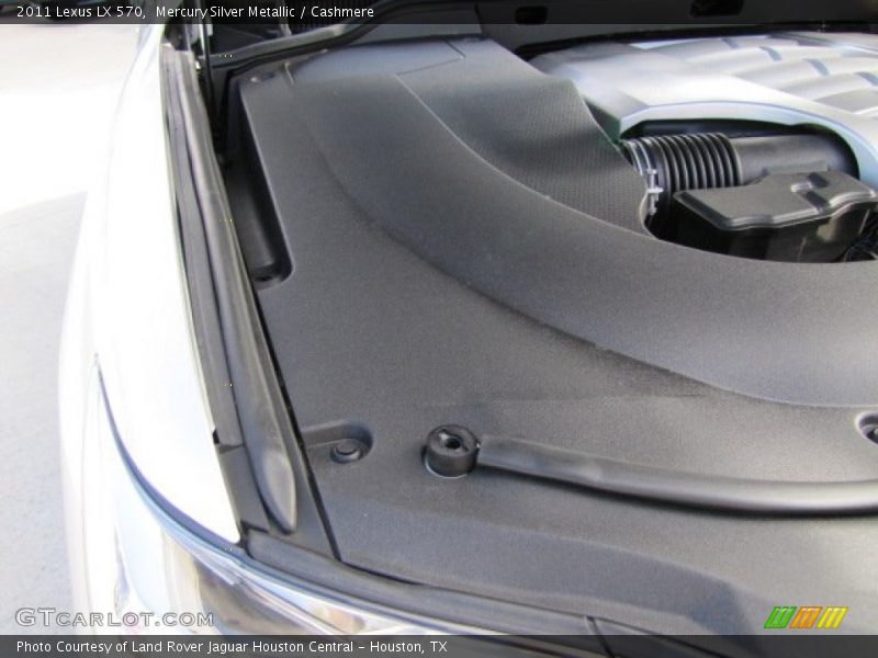 Mercury Silver Metallic / Cashmere 2011 Lexus LX 570