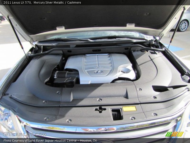 Mercury Silver Metallic / Cashmere 2011 Lexus LX 570