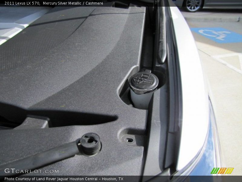 Mercury Silver Metallic / Cashmere 2011 Lexus LX 570