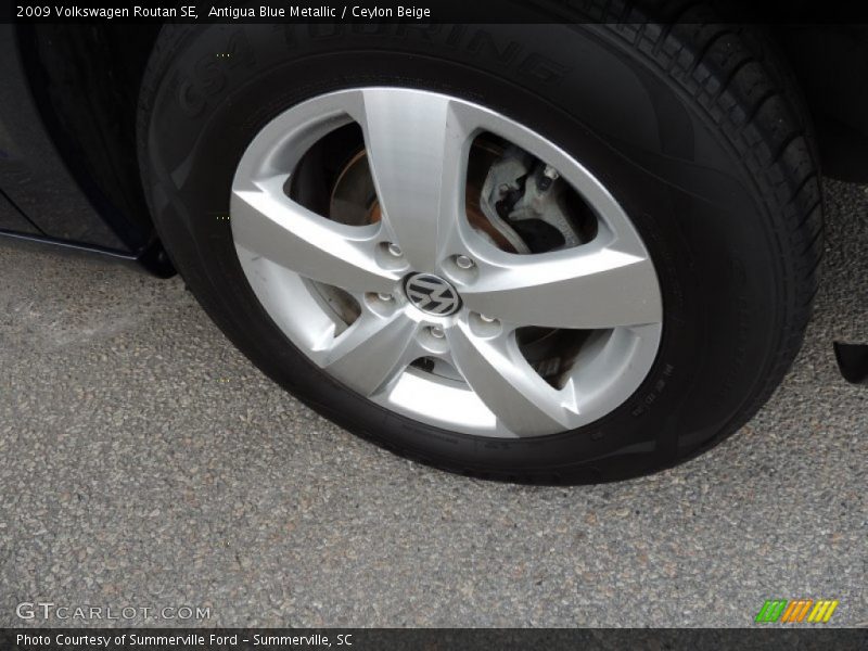 Antigua Blue Metallic / Ceylon Beige 2009 Volkswagen Routan SE