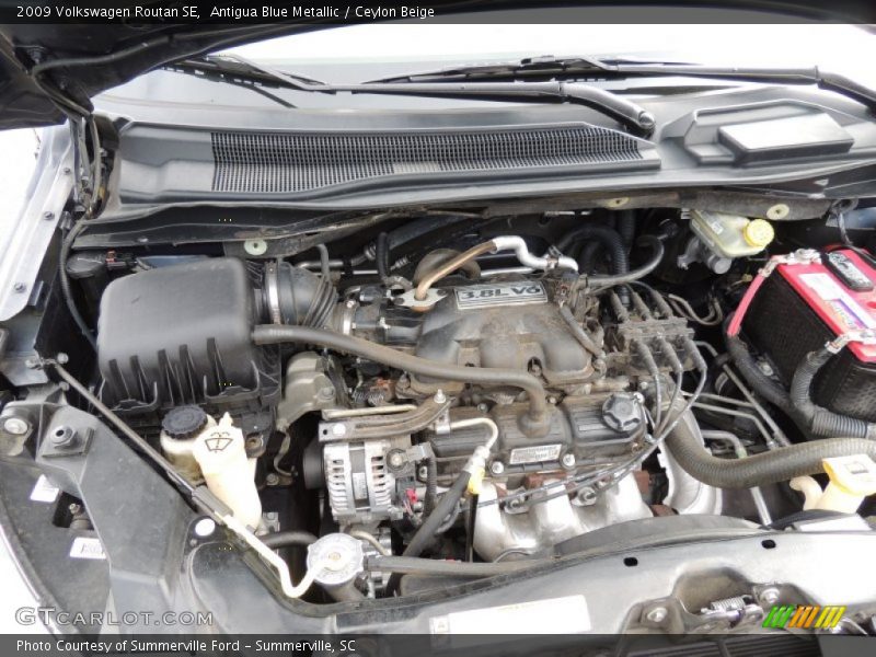 Antigua Blue Metallic / Ceylon Beige 2009 Volkswagen Routan SE