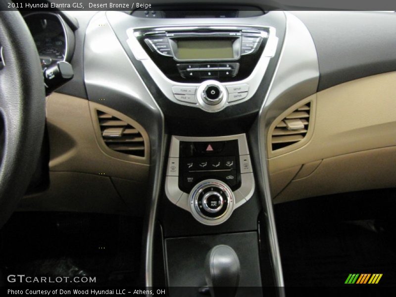 Desert Bronze / Beige 2011 Hyundai Elantra GLS