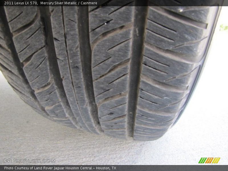 Mercury Silver Metallic / Cashmere 2011 Lexus LX 570