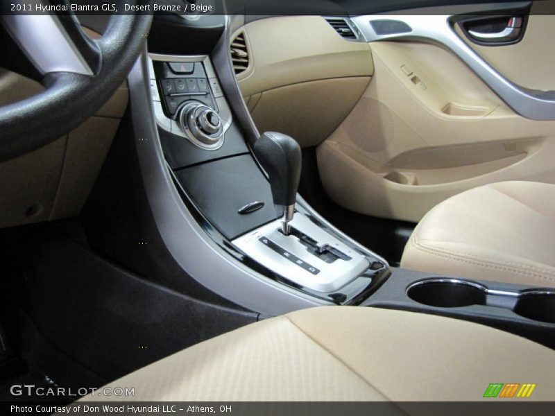 Desert Bronze / Beige 2011 Hyundai Elantra GLS
