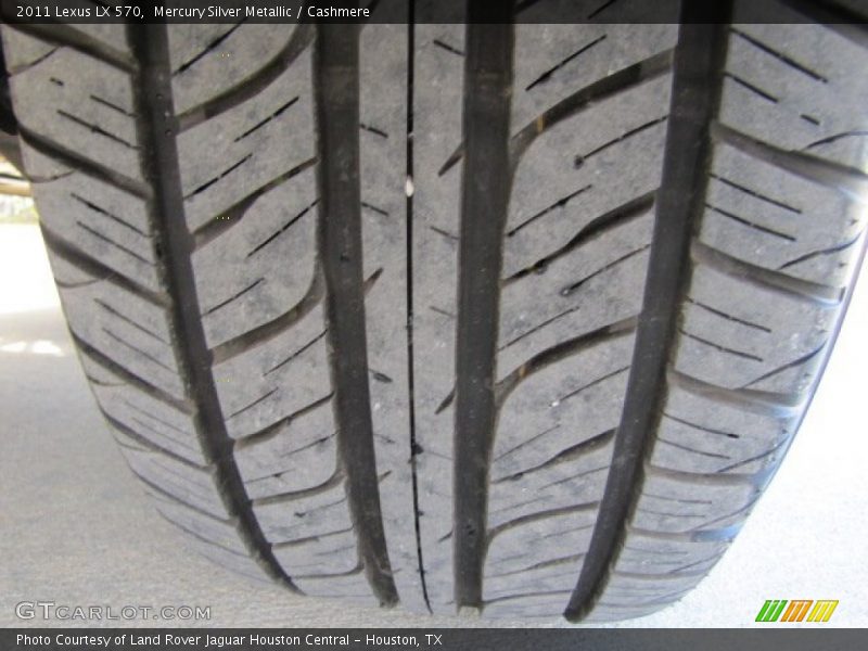 Mercury Silver Metallic / Cashmere 2011 Lexus LX 570