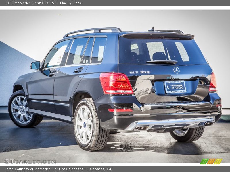 Black / Black 2013 Mercedes-Benz GLK 350