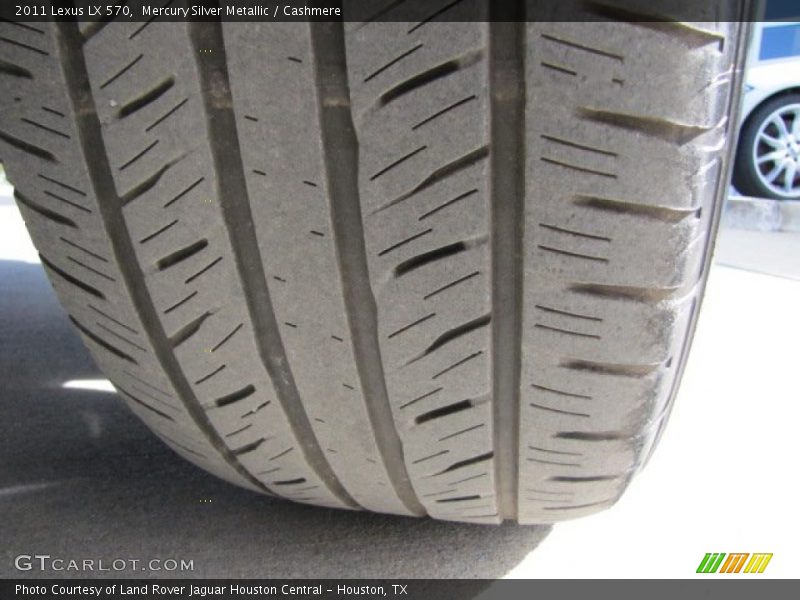 Mercury Silver Metallic / Cashmere 2011 Lexus LX 570