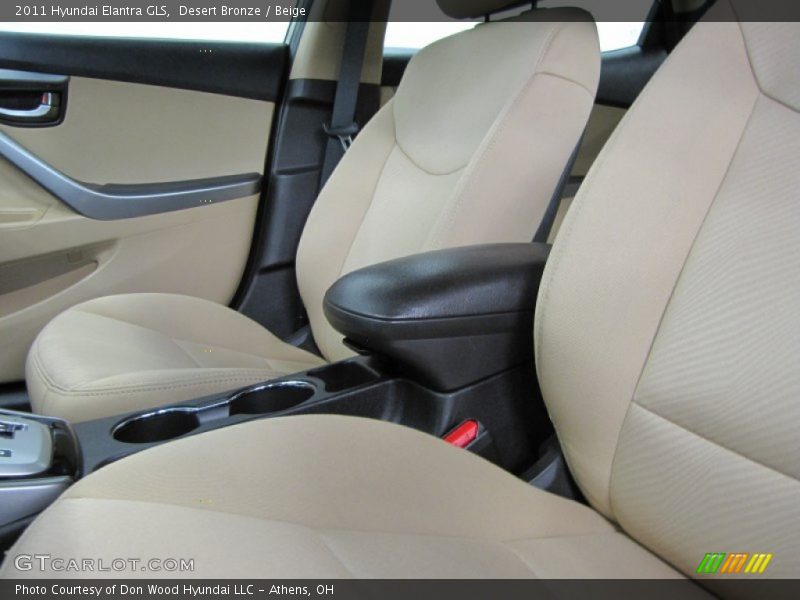 Desert Bronze / Beige 2011 Hyundai Elantra GLS