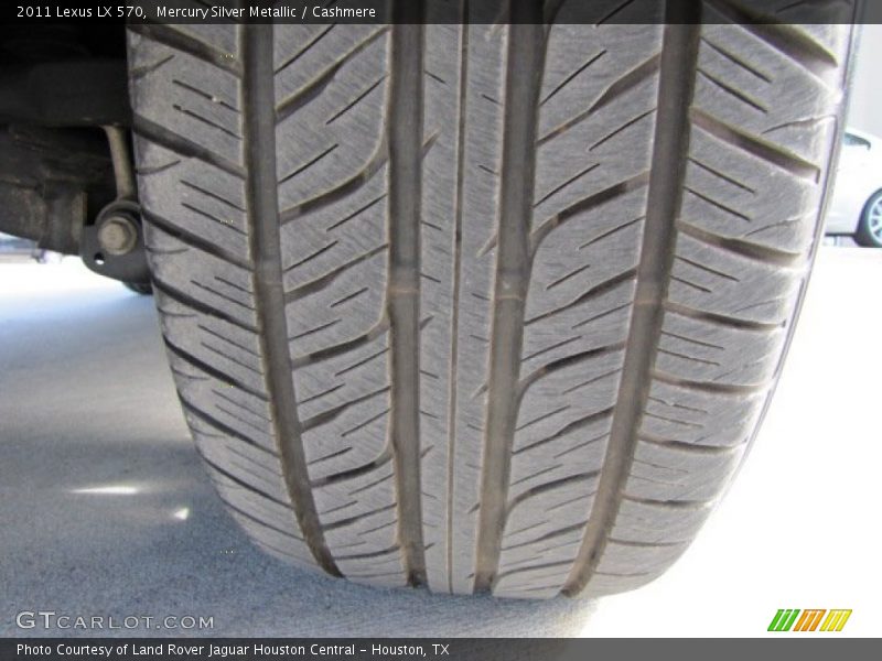 Mercury Silver Metallic / Cashmere 2011 Lexus LX 570