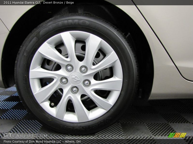 Desert Bronze / Beige 2011 Hyundai Elantra GLS