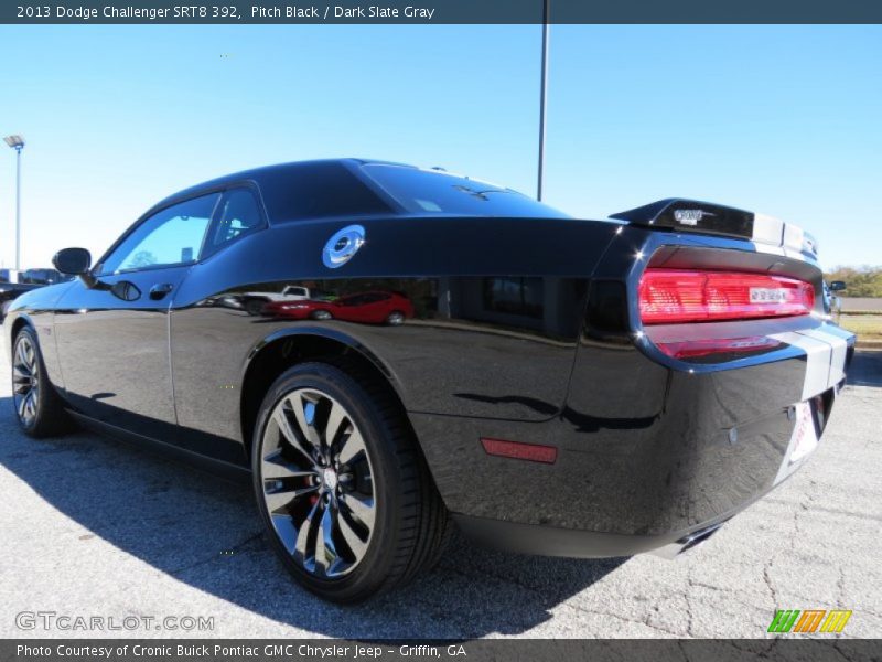 Pitch Black / Dark Slate Gray 2013 Dodge Challenger SRT8 392