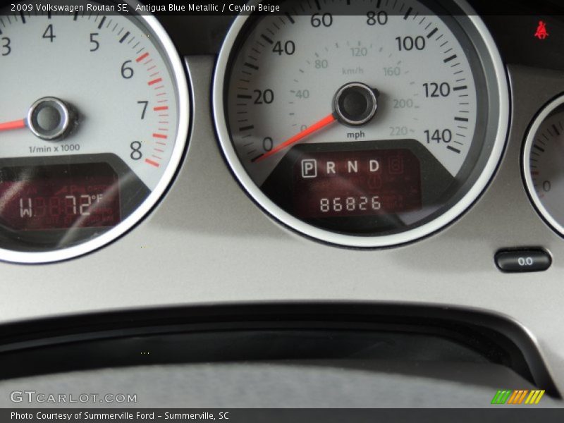 Antigua Blue Metallic / Ceylon Beige 2009 Volkswagen Routan SE