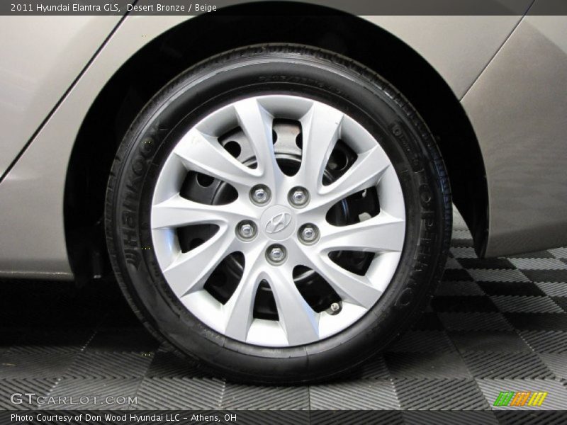 Desert Bronze / Beige 2011 Hyundai Elantra GLS