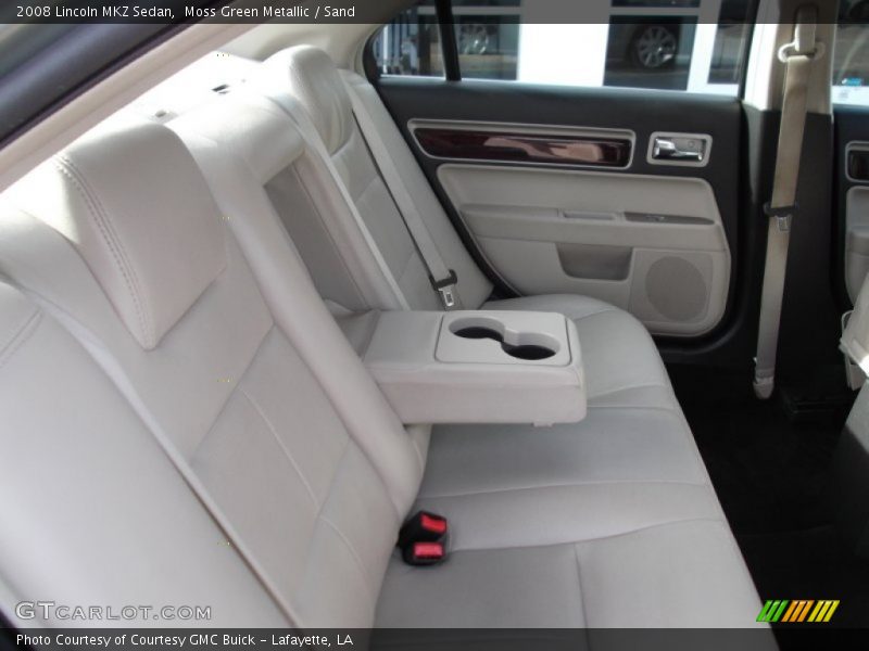 Moss Green Metallic / Sand 2008 Lincoln MKZ Sedan
