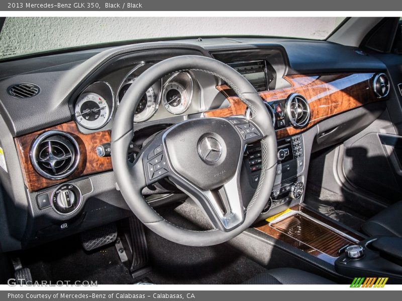 Dashboard of 2013 GLK 350
