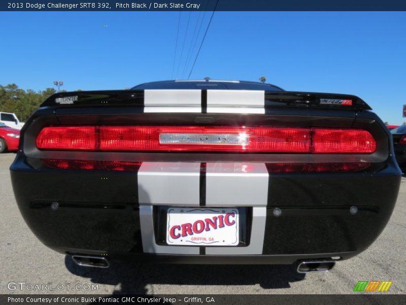 Pitch Black / Dark Slate Gray 2013 Dodge Challenger SRT8 392