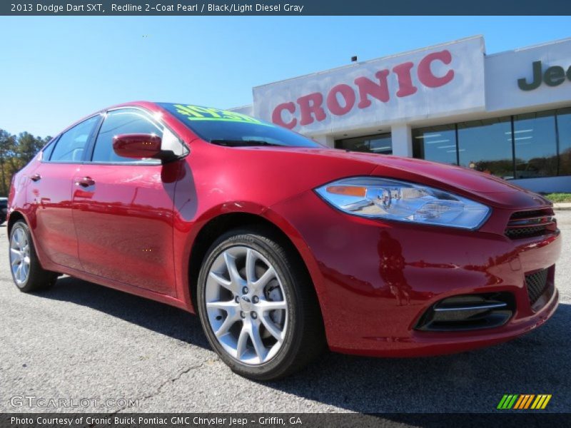 Redline 2-Coat Pearl / Black/Light Diesel Gray 2013 Dodge Dart SXT