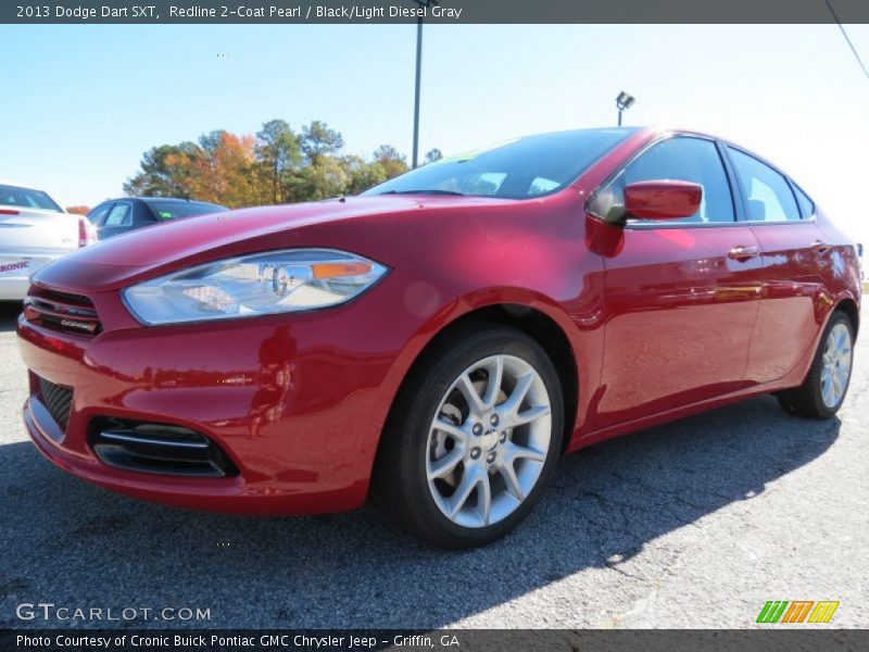 Redline 2-Coat Pearl / Black/Light Diesel Gray 2013 Dodge Dart SXT