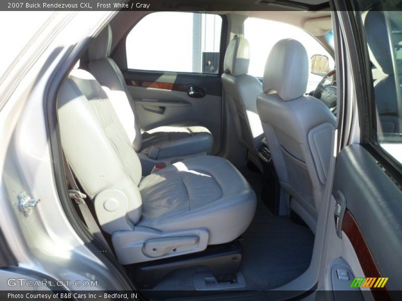 Frost White / Gray 2007 Buick Rendezvous CXL
