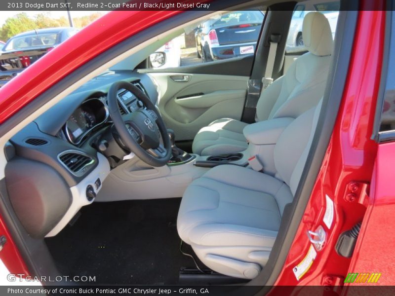 Redline 2-Coat Pearl / Black/Light Diesel Gray 2013 Dodge Dart SXT