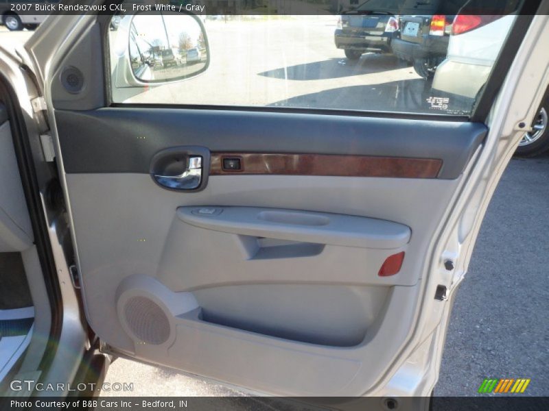 Frost White / Gray 2007 Buick Rendezvous CXL