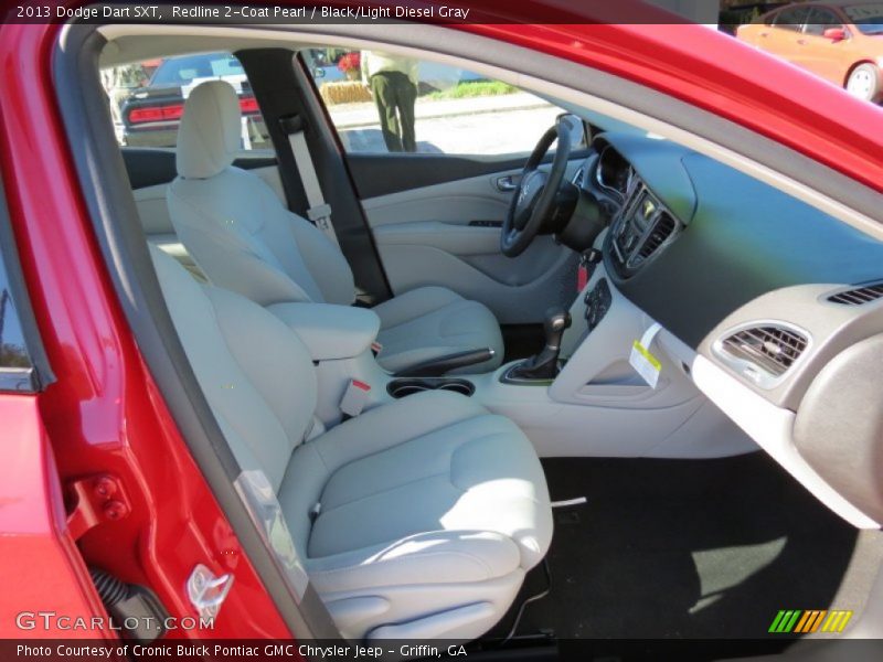 Redline 2-Coat Pearl / Black/Light Diesel Gray 2013 Dodge Dart SXT