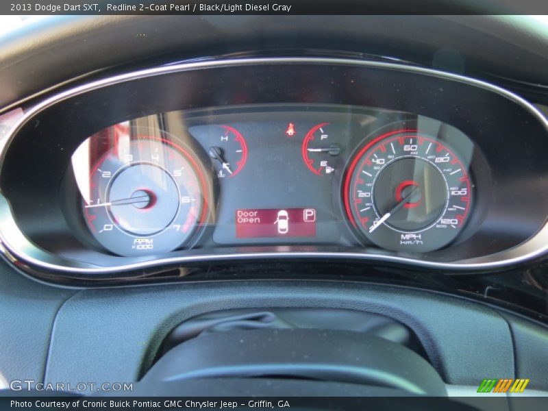 Redline 2-Coat Pearl / Black/Light Diesel Gray 2013 Dodge Dart SXT
