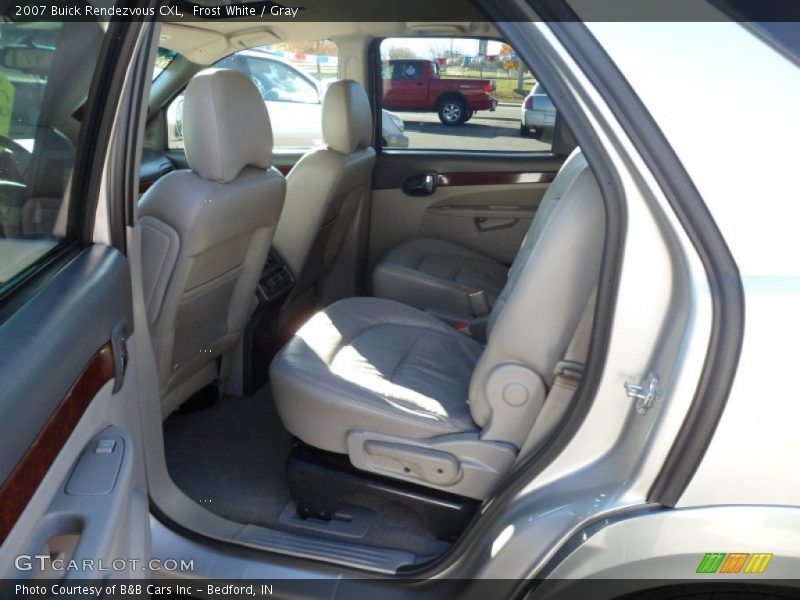 Frost White / Gray 2007 Buick Rendezvous CXL