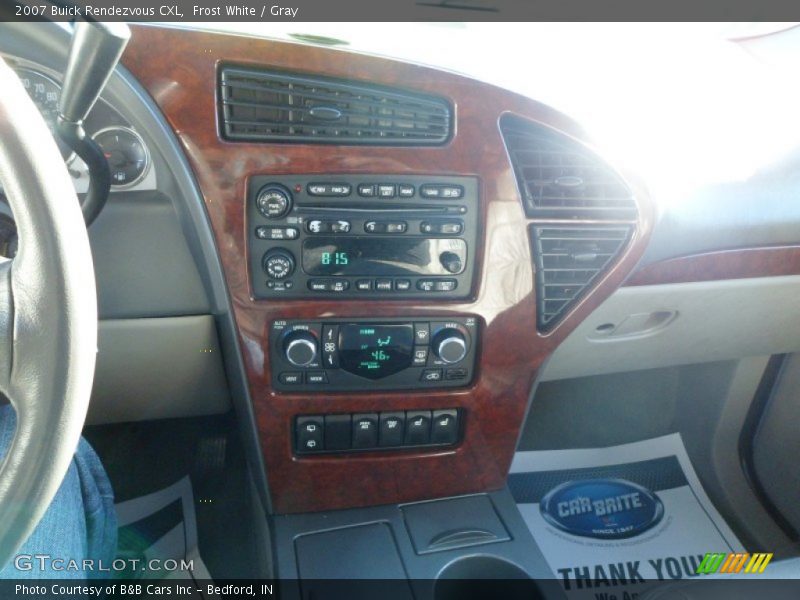 Frost White / Gray 2007 Buick Rendezvous CXL