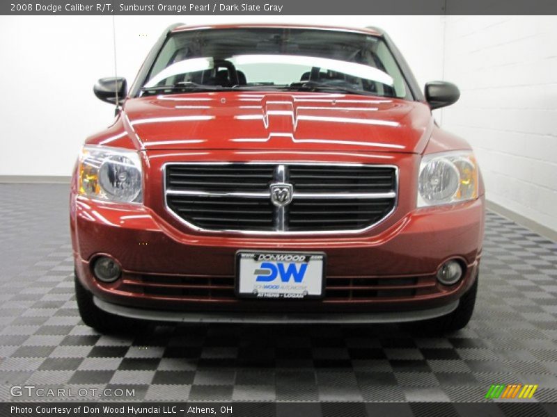 Sunburst Orange Pearl / Dark Slate Gray 2008 Dodge Caliber R/T