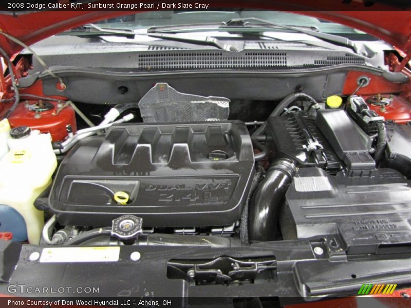 Sunburst Orange Pearl / Dark Slate Gray 2008 Dodge Caliber R/T