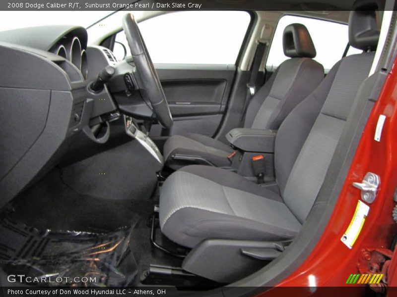 Sunburst Orange Pearl / Dark Slate Gray 2008 Dodge Caliber R/T
