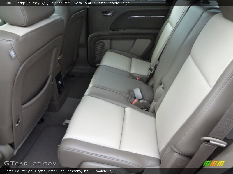 Inferno Red Crystal Pearl / Pastel Pebble Beige 2009 Dodge Journey R/T