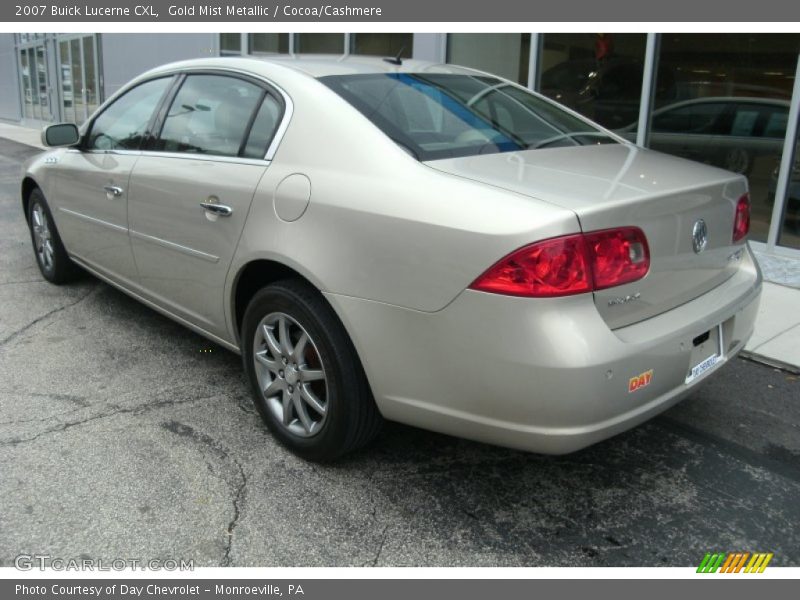 Gold Mist Metallic / Cocoa/Cashmere 2007 Buick Lucerne CXL