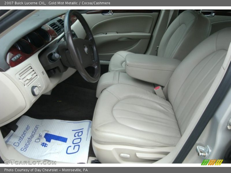 Gold Mist Metallic / Cocoa/Cashmere 2007 Buick Lucerne CXL