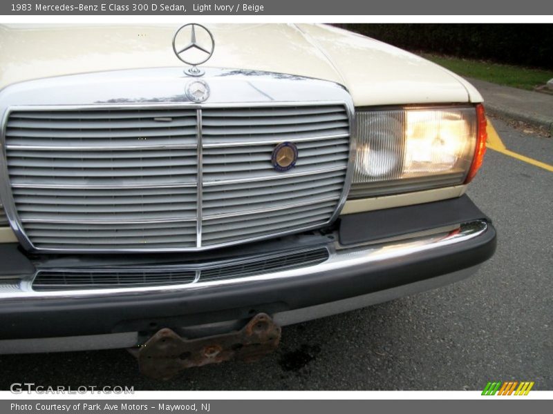 Light Ivory / Beige 1983 Mercedes-Benz E Class 300 D Sedan