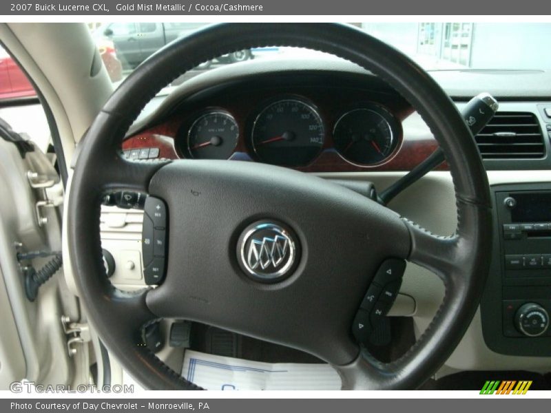 Gold Mist Metallic / Cocoa/Cashmere 2007 Buick Lucerne CXL
