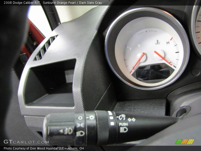 Sunburst Orange Pearl / Dark Slate Gray 2008 Dodge Caliber R/T