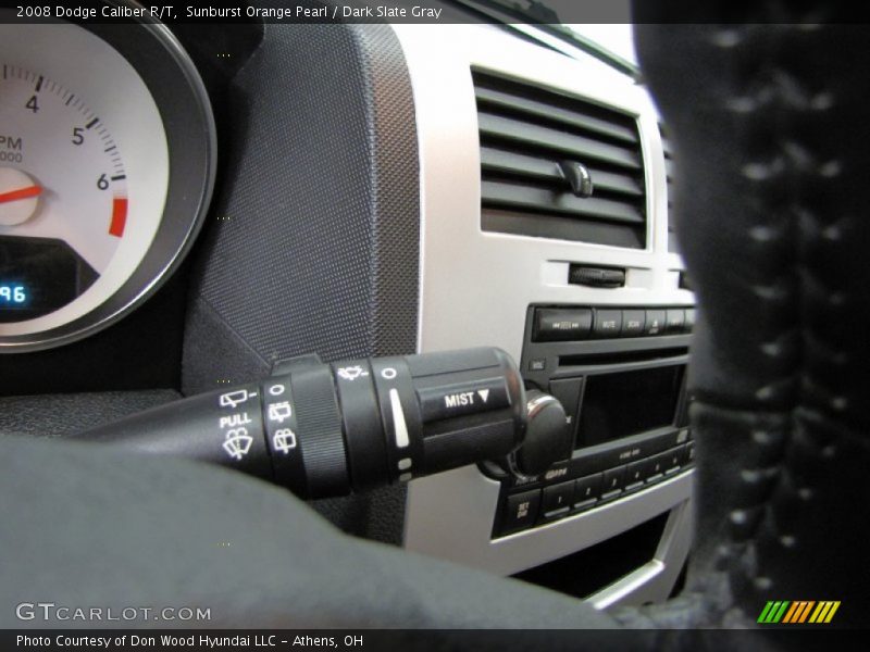 Sunburst Orange Pearl / Dark Slate Gray 2008 Dodge Caliber R/T