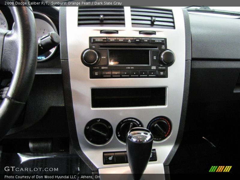 Sunburst Orange Pearl / Dark Slate Gray 2008 Dodge Caliber R/T
