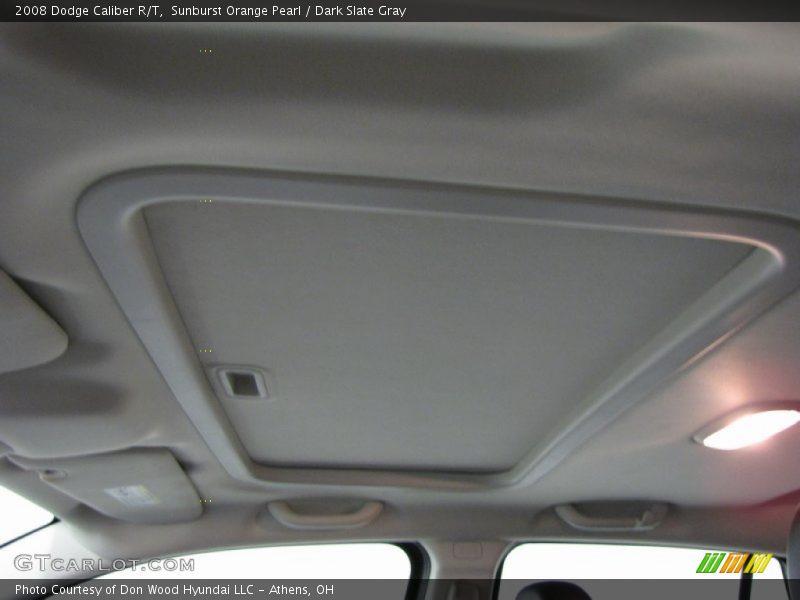 Sunburst Orange Pearl / Dark Slate Gray 2008 Dodge Caliber R/T