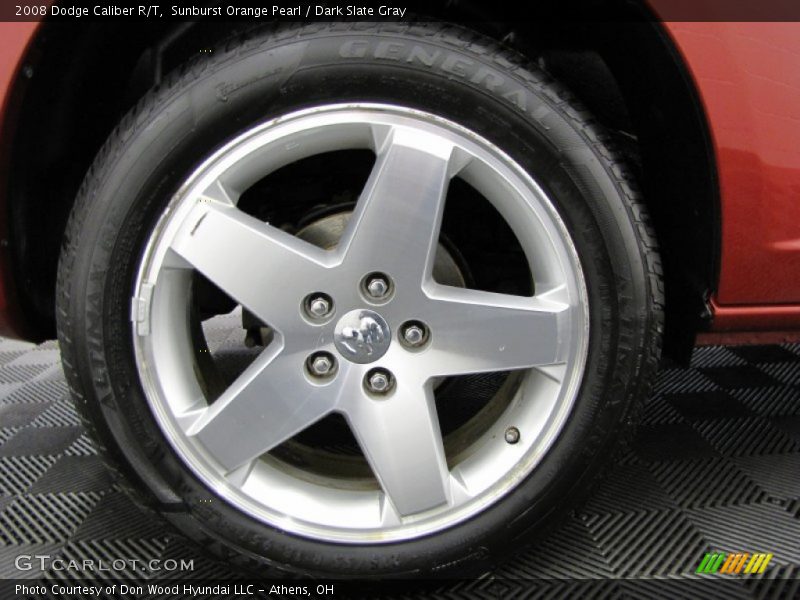 Sunburst Orange Pearl / Dark Slate Gray 2008 Dodge Caliber R/T