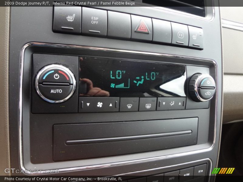 Inferno Red Crystal Pearl / Pastel Pebble Beige 2009 Dodge Journey R/T
