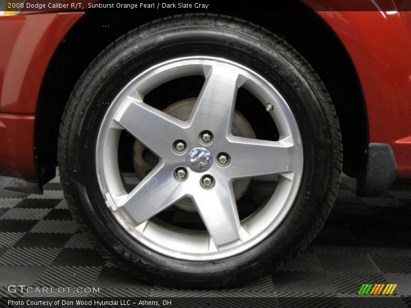 Sunburst Orange Pearl / Dark Slate Gray 2008 Dodge Caliber R/T