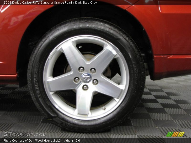 Sunburst Orange Pearl / Dark Slate Gray 2008 Dodge Caliber R/T