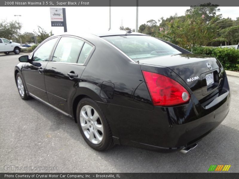 Super Black / Frost 2008 Nissan Maxima 3.5 SL