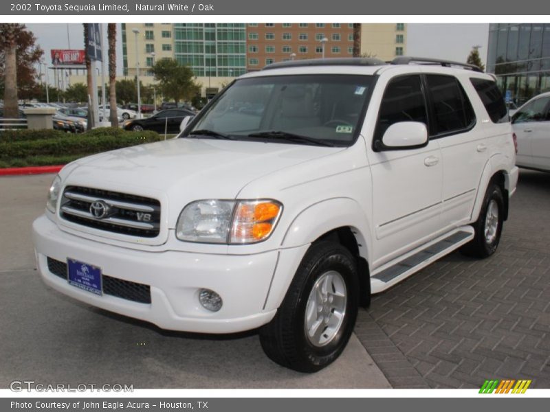 Natural White / Oak 2002 Toyota Sequoia Limited
