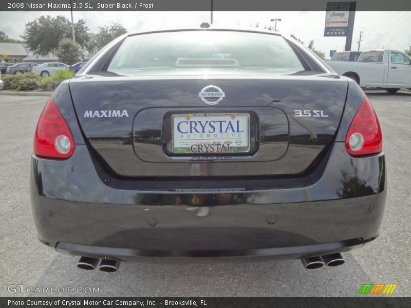 Super Black / Frost 2008 Nissan Maxima 3.5 SL